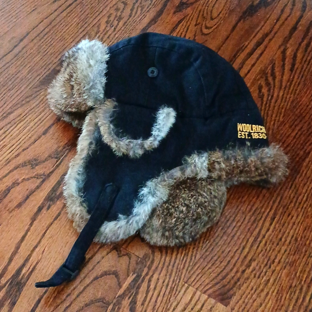 Woolrich fur trapper hat
